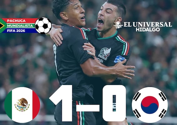 México gana y es líder de grupo