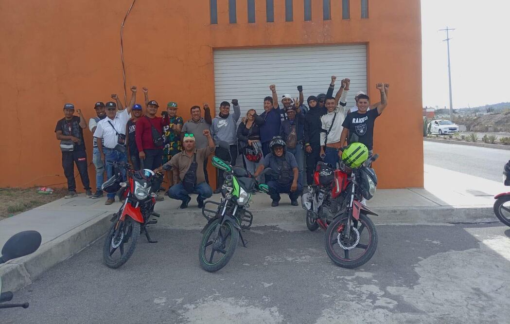 Al menos 50 personas ya se dedican a brindar el servicio de mototaxi en Héroes de Tizayuca | Foto: Especial