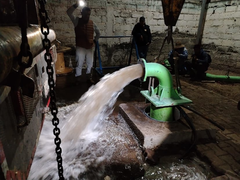 Tulancingo denuncia sabotaje en pozo de agua; afectaciones se prolongarán | Foto: Especial