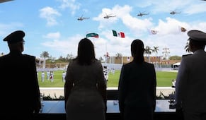 Claudia Sheinbaum encabeza aniversario de la defensa de Veracruz y exalta la soberanía nacional