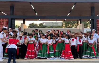 Claudia Sheinbaum inaugura estaciones de la Línea K del Tren Interoceánico