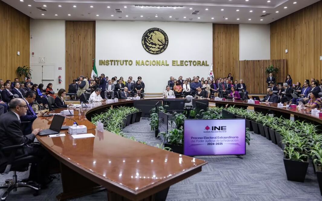 INE dio inicio a los trabajos para organizar la elección del Poder Judicial. Foto: Hugo Salvador / EL UNIVERSAL