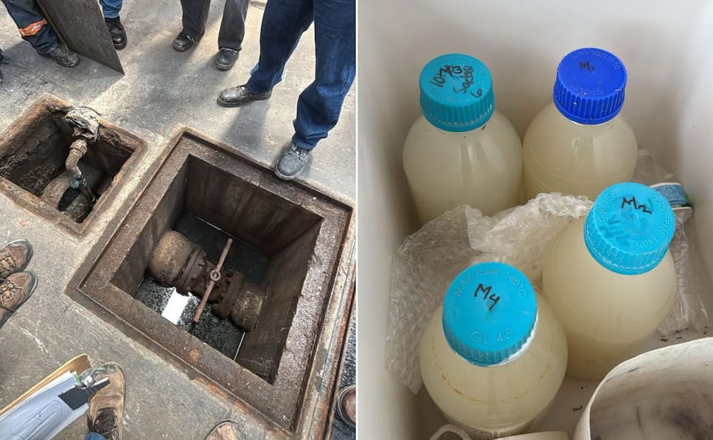 Clausuran provisionalmente empresa por descarga química en el río Papalote en Tizayuca | Fotos: especiales