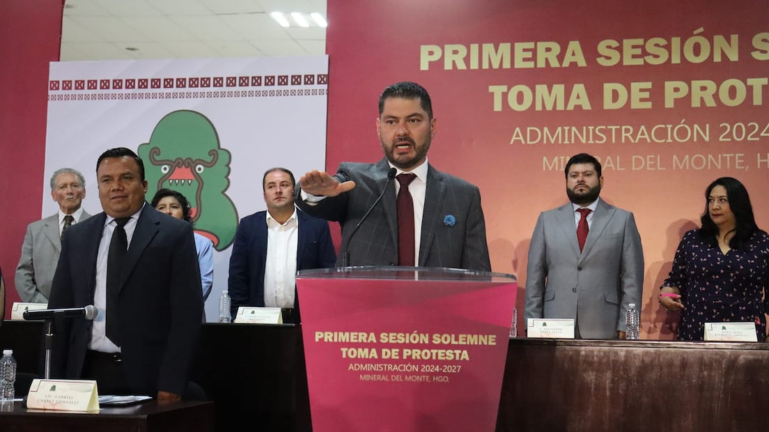 Edmundo Méndez, presidente municipal de Mineral del Monte I Foto: Ayuntamiento