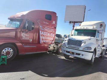 ¡Atención!  inicia el paro de transportistas en las diferentes carreteras de México, incluido Hidalgo 