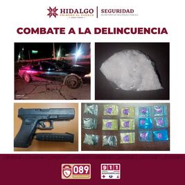 Detenciones y aseguramientos; operativos de Seguridad en Pachuca y municipios cercanos