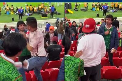 Así se vivió la primera bronca entre aficionados en el regreso del futbol al estadio Banorte 