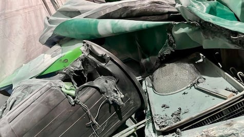 Incendian negocio ambulante en zona de “las carpas” durante la madrugada, en Huichapan