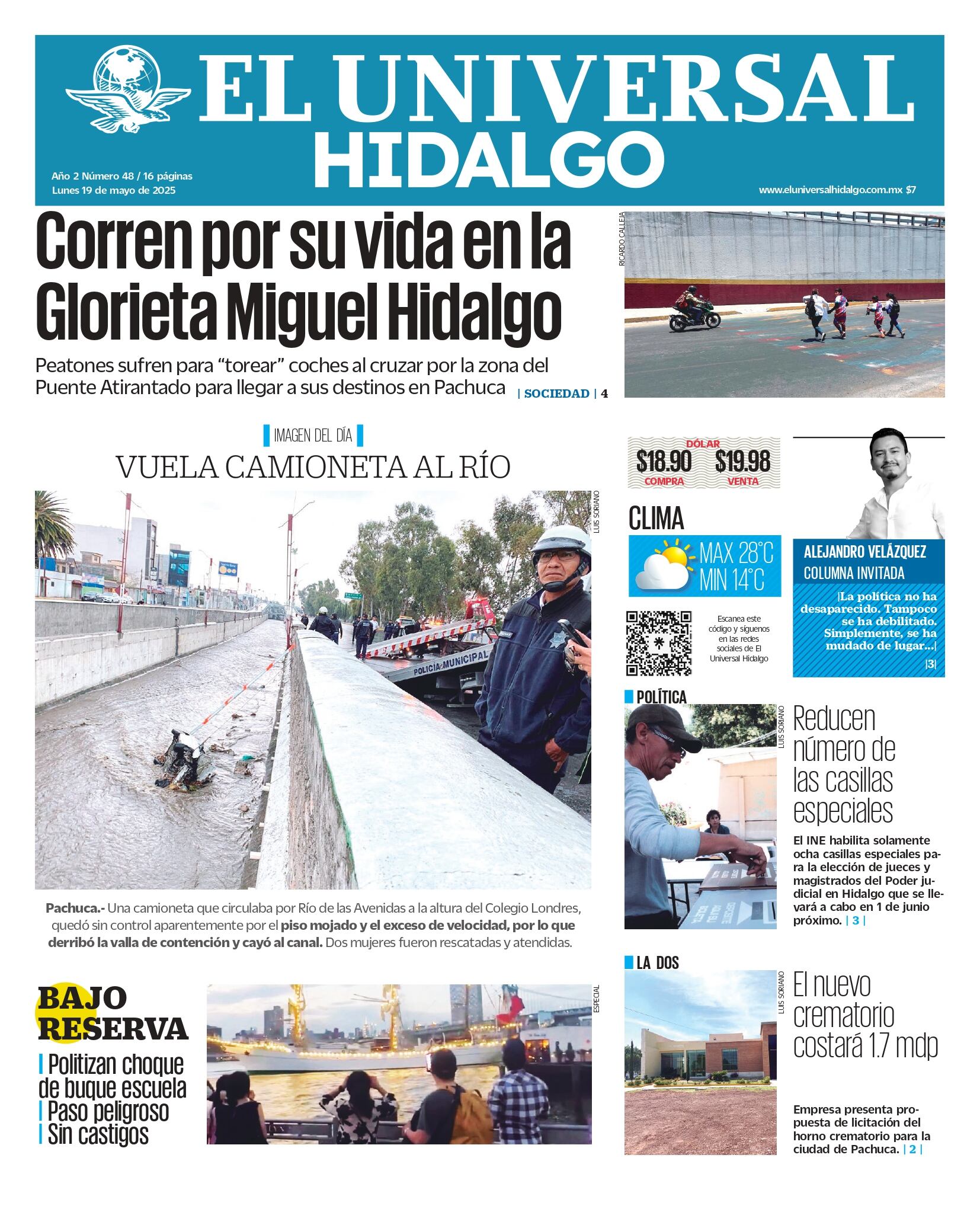 El Universal Hidalgo 19/05/25