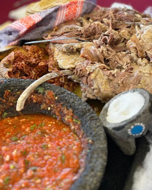 La barbacoa es uno de los platillos principales de la gastronomía de Hidalgo I Foto: Especial