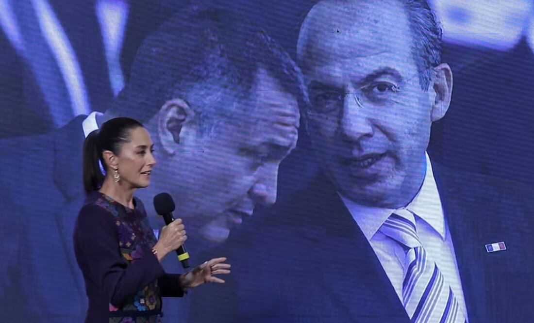 En su conferencia mañanera de este jueves 17 de octubre en Palacio Nacional, Sheinbaum Pardo expuso el proceso de Genaro García Luna | Foto: El Universal
