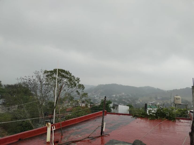 Cae la primera lluvia en la Huasteca; ríos aumentaron su cauce 30% | Foto: Francisco Bautista