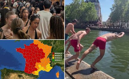 El termómetro asfixia a Francia: 41°C; escuelas cerradas y eventos cancelados por una canícula histórica 