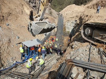 Tercer accidente en las obras de carretera Real del Monte-Huasca; suman 8 trabajadores muertos