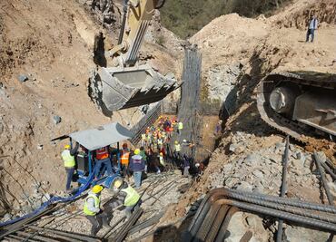 Tercer accidente en las obras de carretera Real del Monte-Huasca; suman 8 trabajadores muertos