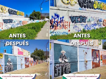 Pachuca celebra el arte urbano con murales dedicados al Día de Muertos