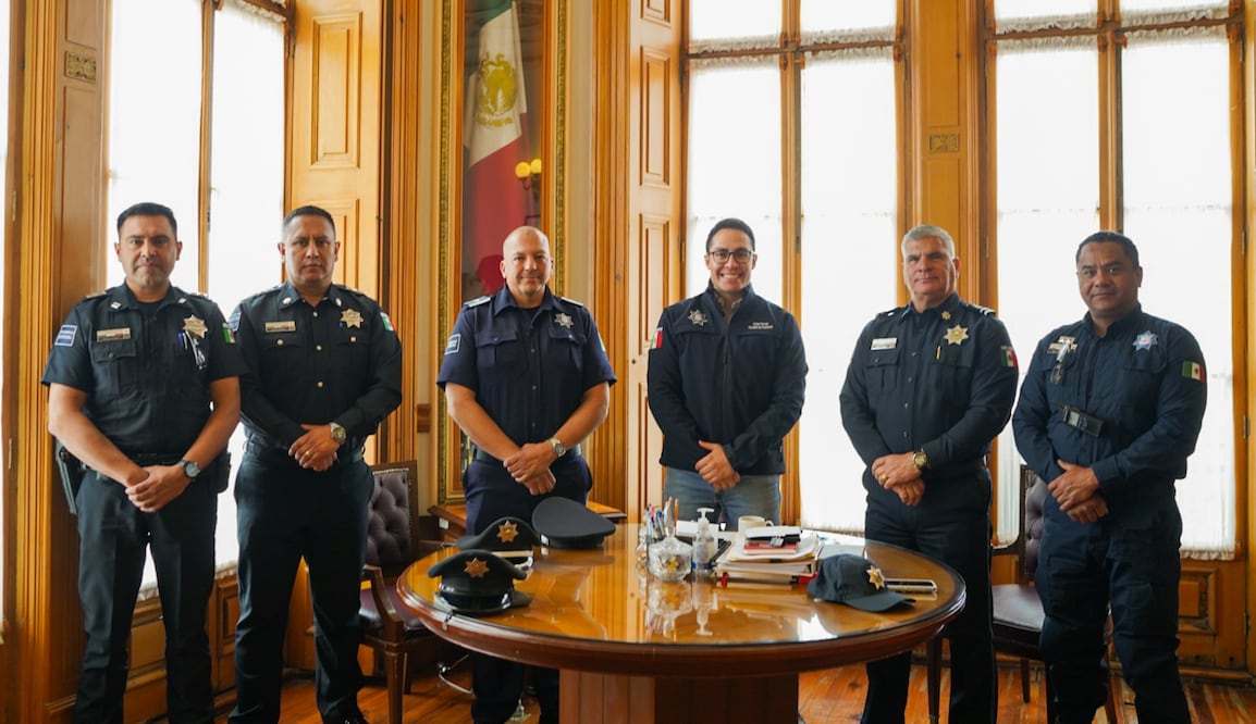 Nuevo mando en la seguridad de Pachuca | Foto: ayuntamiento de Pachuca