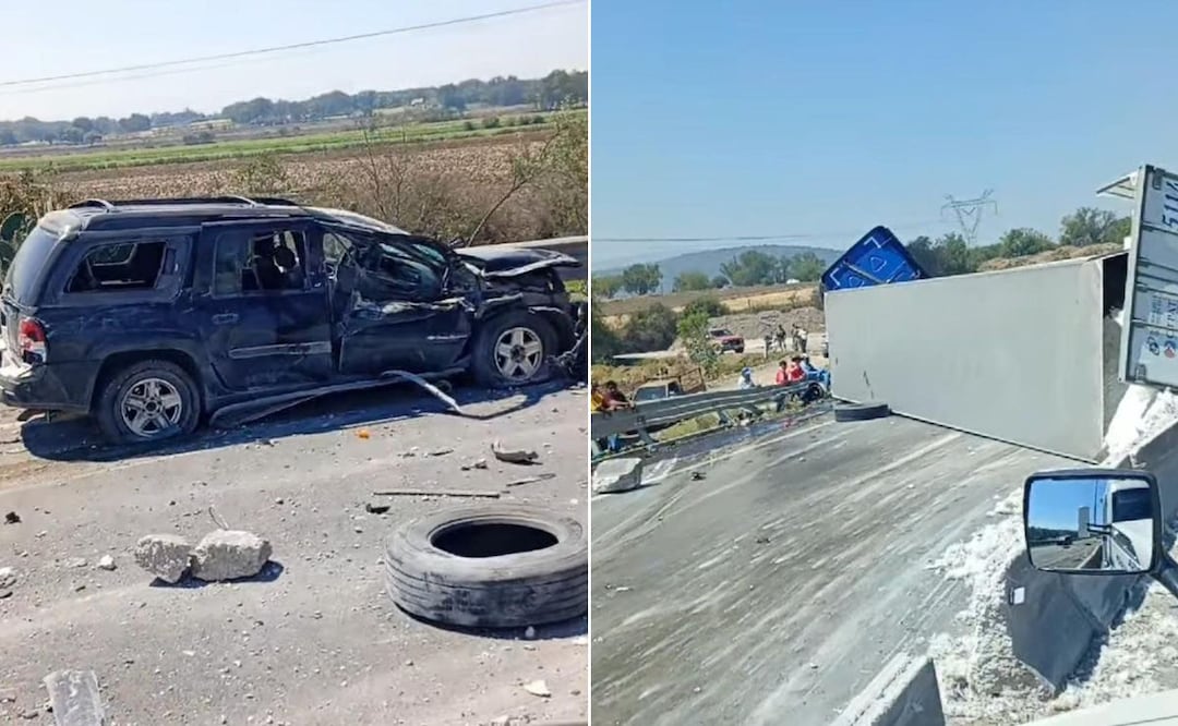 Fuerte accidente en el Arco Norte | Fotos: especiales