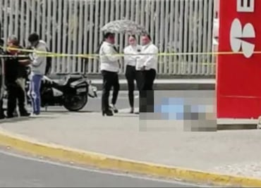 Hombre fallece repentinamente frente a banco en Zona Plateada de Pachuca
