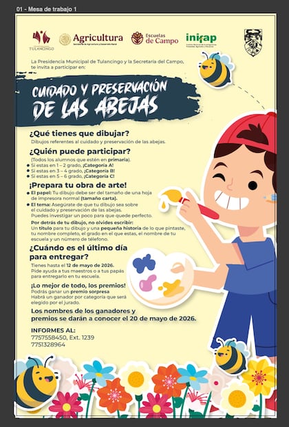 Tulancingo alista actividades por el Día Mundial de la Abeja; buscan crear conciencia sobre su preservación | Cortesía: ayuntamiento de Tulancingo