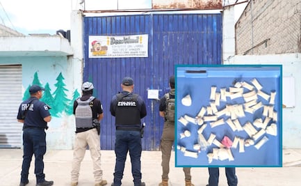 Detienen a siete personas por narcomenudeo en Tulancingo; operaban punto de venta de drogas disfrazado de carpintería