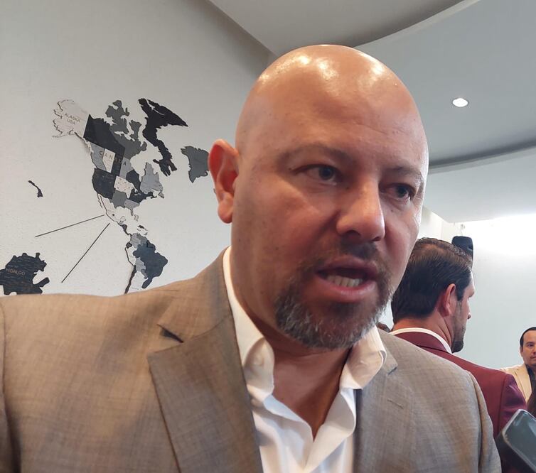 Miguel Ángel Jiménez Alvarado, presidente Canadevi, delegación Hidalgo.   Foto: Lorena Rosas