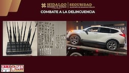Caen cuatro presuntos asaltantes de transporte de carga en la México-Pachuca