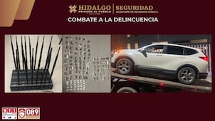 Caen cuatro presuntos asaltantes de transporte de carga en la México-Pachuca