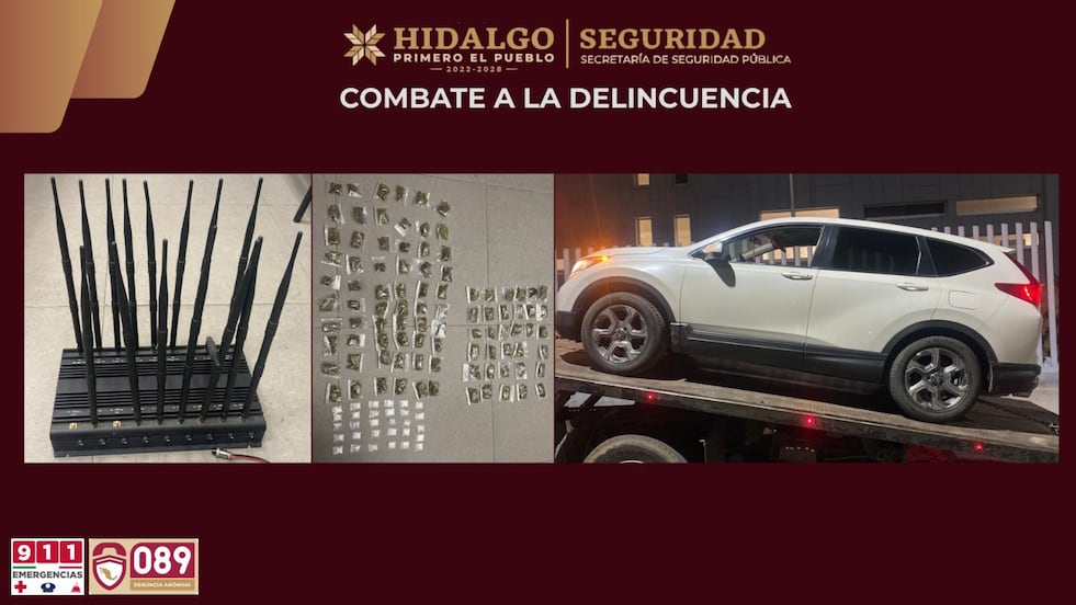 Caen cuatro presuntos asaltantes de transporte de carga en la México-Pachuca
