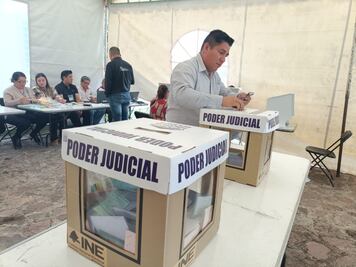 Solo uno de cada 10 votantes participó en elección judicial en Tulancingo
