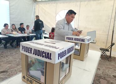 Solo uno de cada 10 votantes participó en elección judicial en Tulancingo