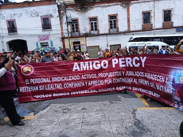 Sindicato de Pachuca mantiene respaldo a su líder Percy N; aseguran que es inocente