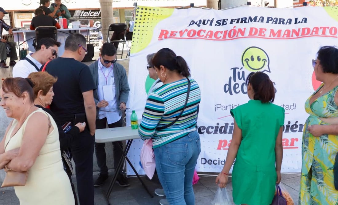 Suma el 0.7 por ciento de firmas para la revocación de firmas | Foto: Luis Soriano