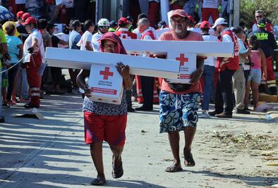 Centro de acopio Cruz Roja Pachuca : ¿qué se puede donar?