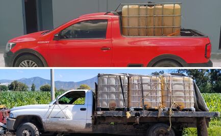 Aseguran 6 mil 400 litros de combustible en operativo y detienen a un hombre en Ixmiquilpan