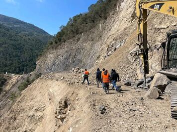 Cierran tramo Vista Hermosa–Santa Cruz por obras carreteras en Nicolás Flores