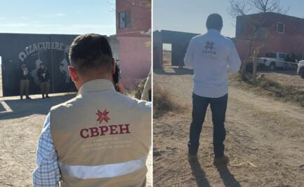 Colectivos de búsqueda y la Comisión estatal de Hidalgo, acudieron a Rancho Izaguirre en Teuchitlán