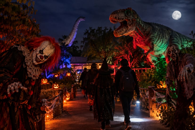 Dinoparque tendrá noches de terror en El Rehilete por Halloween