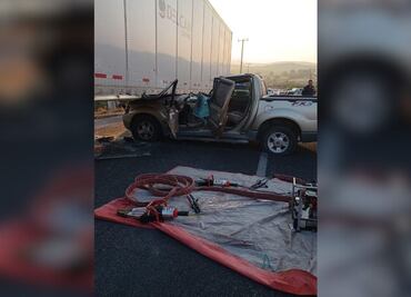 Pierde la vida mujer en accidente sobre la carretera Progreso-Ixmiquilpan