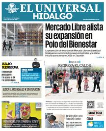 Portada El Universal Hidalgo 2/3/26