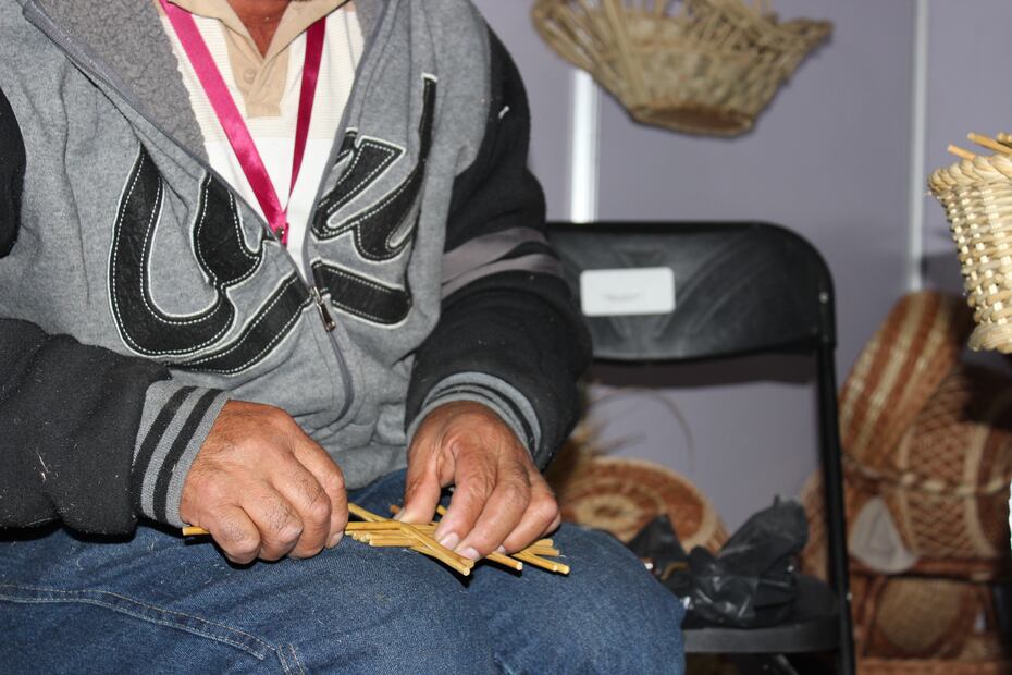 Artesano de Tecozautla comparte su legado en la Feria de Pachuca | Foto: Cinthya Carbajal