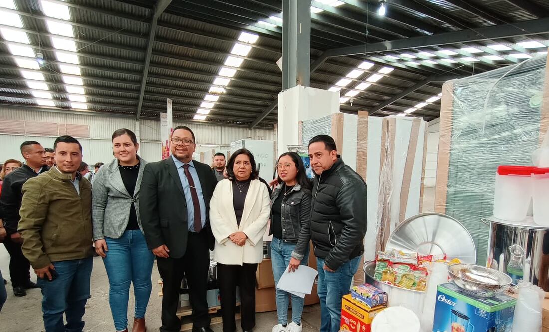 Con una inversión de 6.6 millones de pesos, el Sistema DIF Hidalgo entregó apoyos para proyectos del programa de Salud y Bienestar Comunitario, y equipamiento de espacios de alimentación en 33 municipios I Foto: Lourdes Naranjo