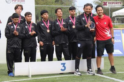 Hidalgo conquista el bronce nacional en futbol para personas ciegas en la Paralimpiada CONADE 2025