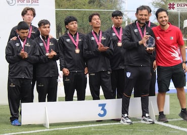 Hidalgo conquista el bronce nacional en futbol para personas ciegas en la Paralimpiada CONADE 2025