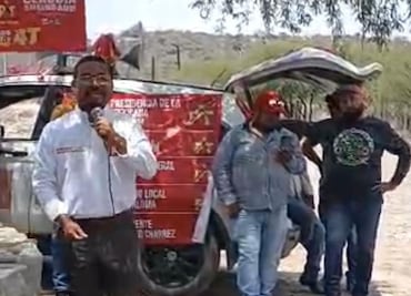 Pobladores de Ixmiquilpan le reclaman a Cipriano Charrez represión durante su gobierno