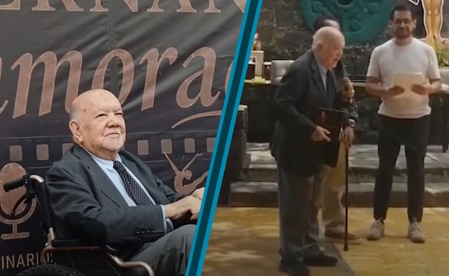 Sergio Corona recibe reconocimiento por su trayectoria en el cine mexicano
