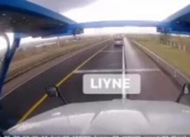 Difunden video de trágico accidente en la México–Tuxpan; tres personas perdieron la vida