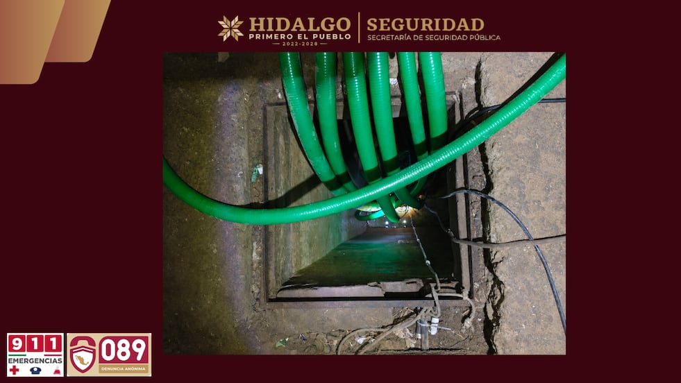 Desmantelan presunto centro de almacenamiento de huachicol en Atotonilco de Tula