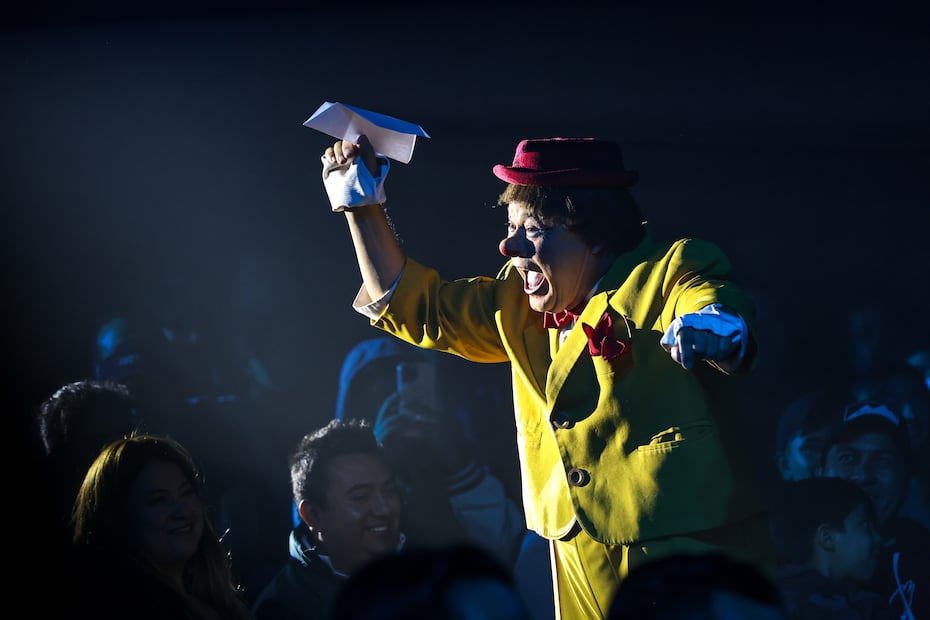 Vie de Cirque un espectáculo que se presenta en la Feria de San Francisco 2025 en Pachuca I. Foto: Especial