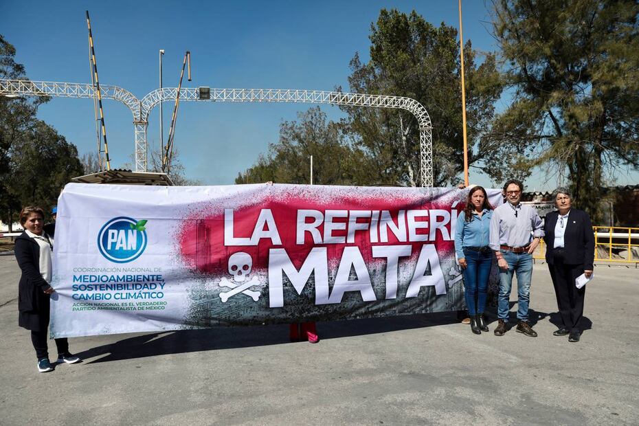 Pide Gabriel Quadri auditoría ambiental a la refinería de Tula o cerrarla | Twitter: Acción Nacional